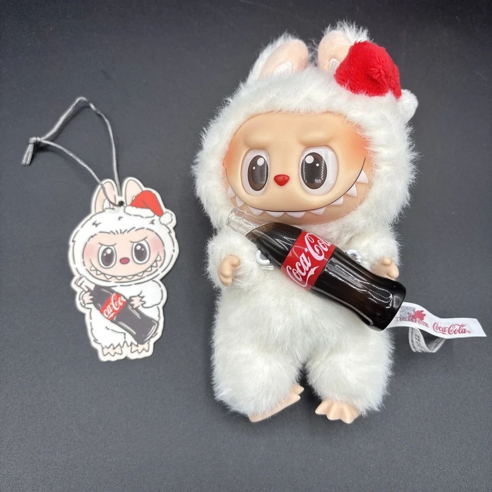 POP MART Labubu Coca Cola Surprise Shake Confirmed Plush Authentic No Box #2